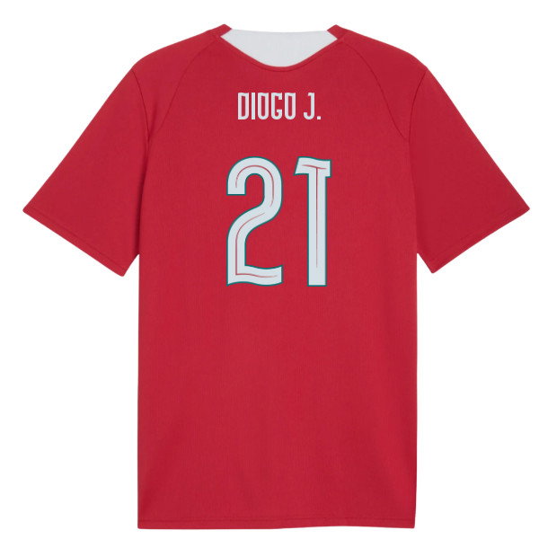 2026-2027 Portugal Training Jersey (Red) (Diogo J. 21)-SoccerKits Hub | Buy Soccer Jerseys Online
